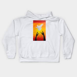 Give freedom Kids Hoodie